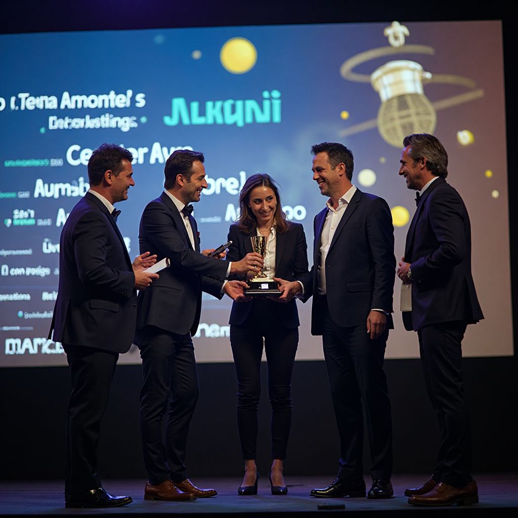 Entrega de premio a la innovación