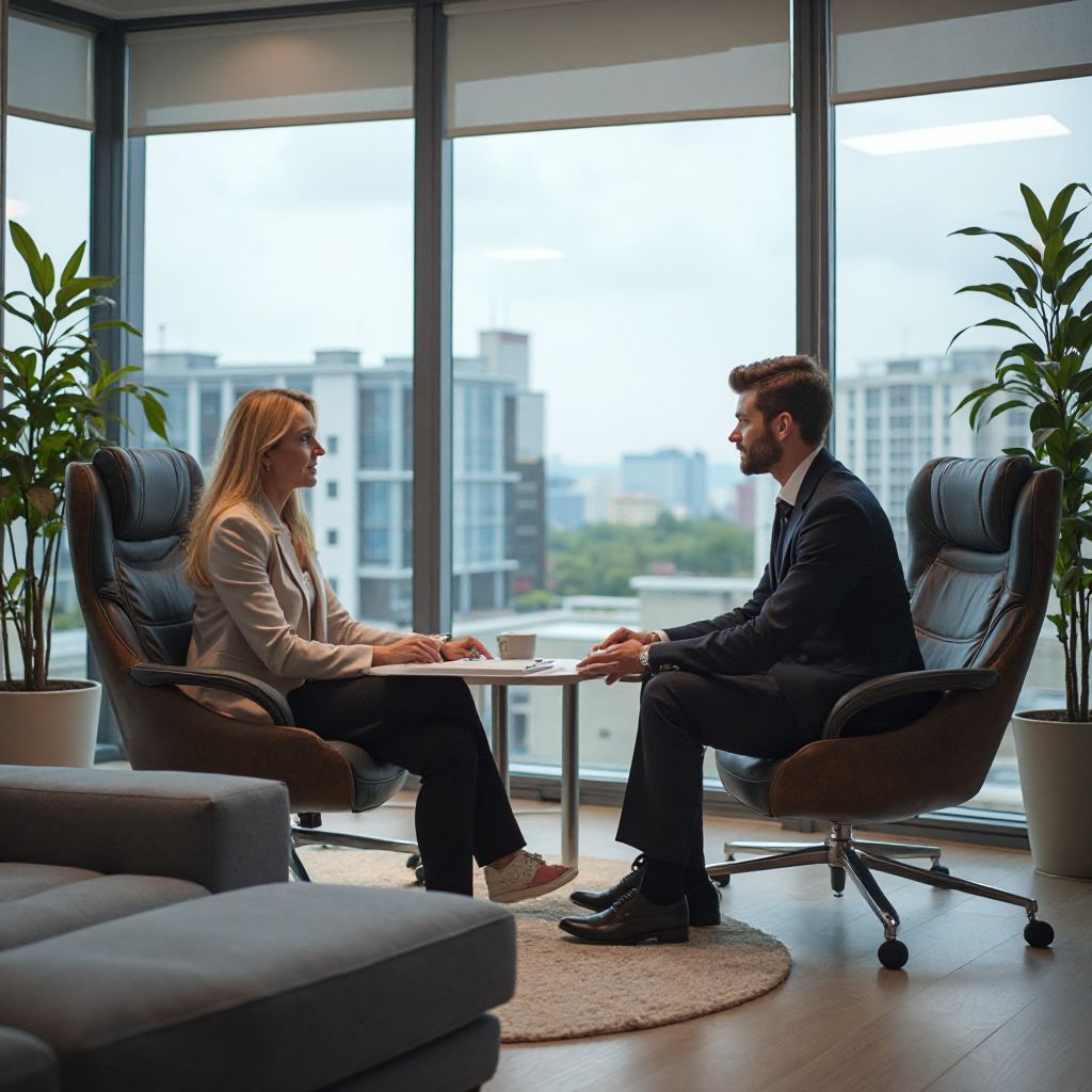 Sesión de coaching ejecutivo